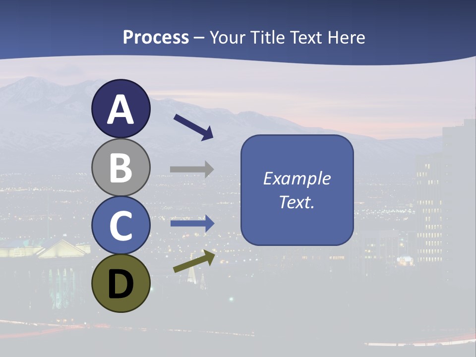 Evening California North America PowerPoint Template
