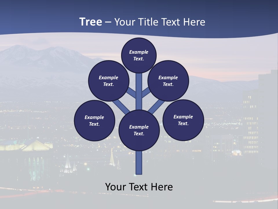 Evening California North America PowerPoint Template