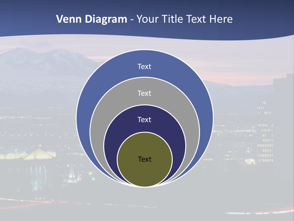 Evening California North America PowerPoint Template