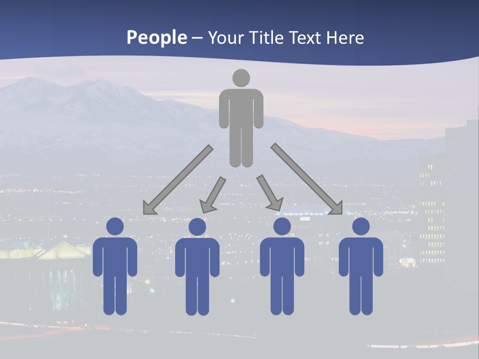 Evening California North America PowerPoint Template