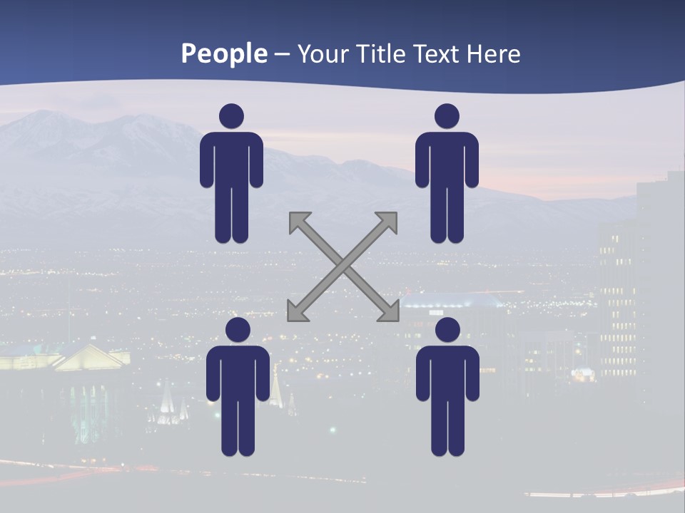 Evening California North America PowerPoint Template