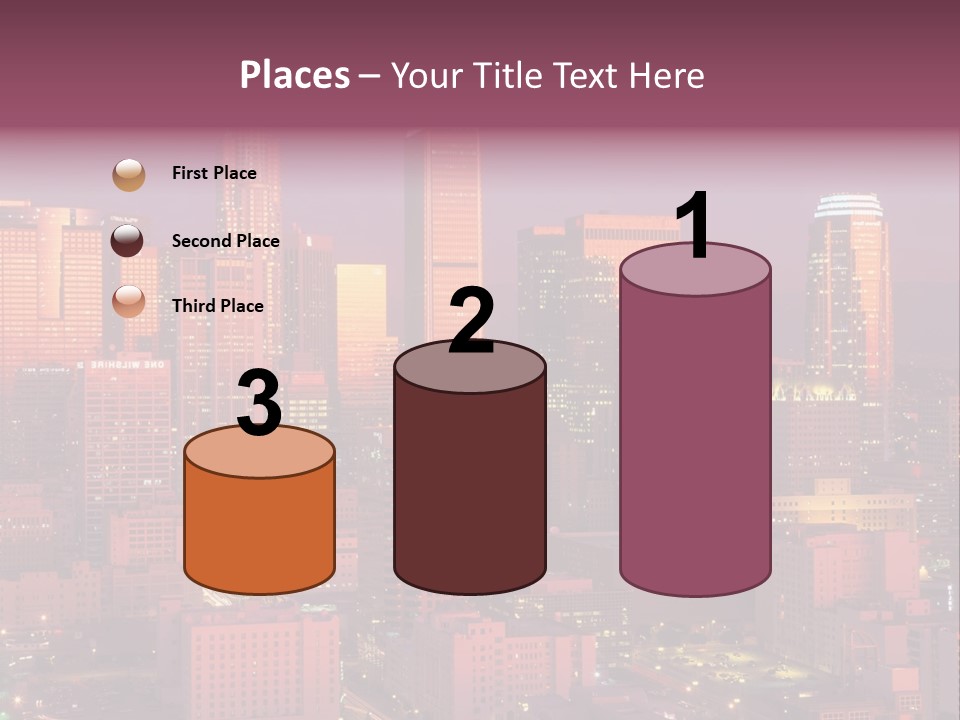 Evening California North America PowerPoint Template