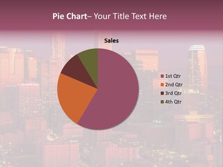 Evening California North America PowerPoint Template