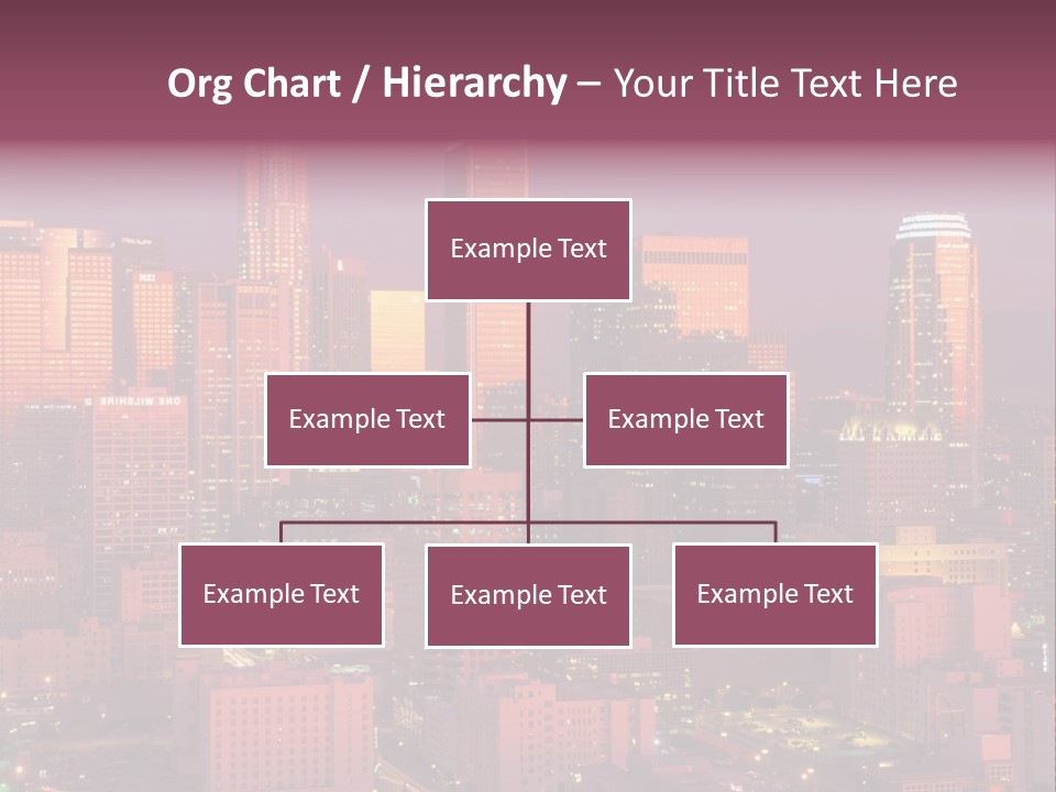 Evening California North America PowerPoint Template