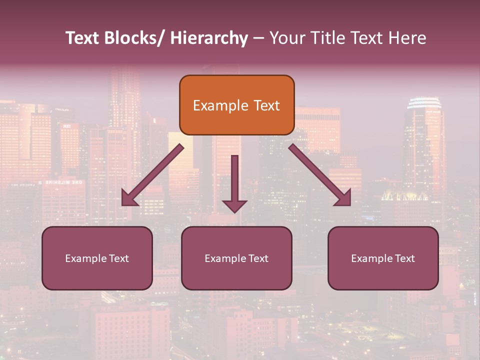 Evening California North America PowerPoint Template