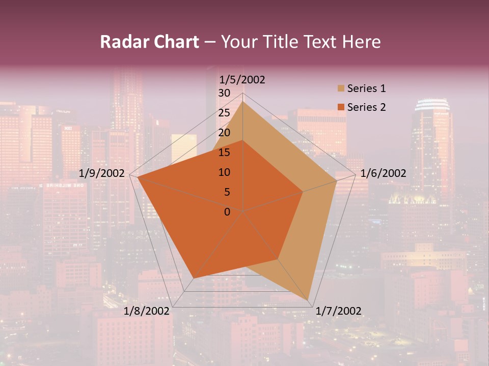 Evening California North America PowerPoint Template