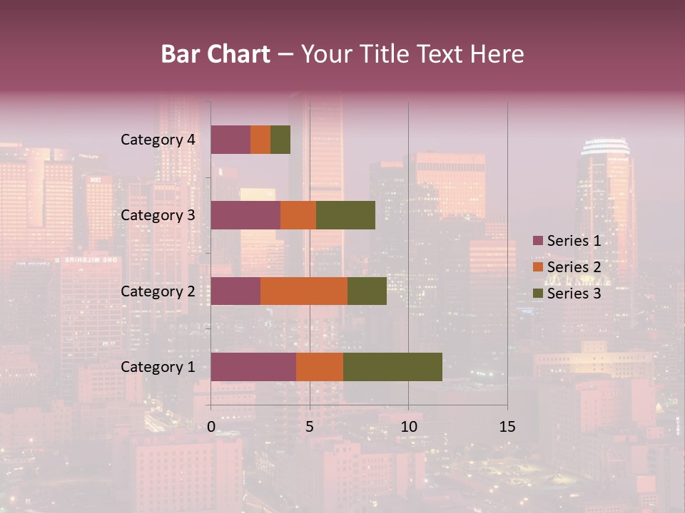 Evening California North America PowerPoint Template