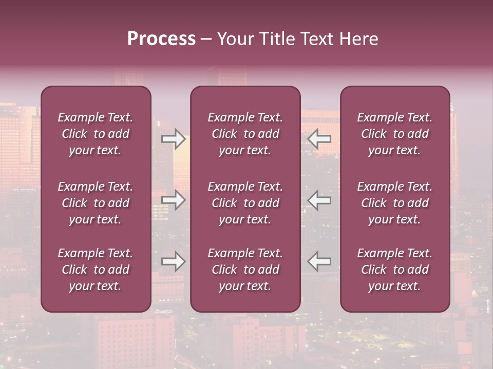 Evening California North America PowerPoint Template