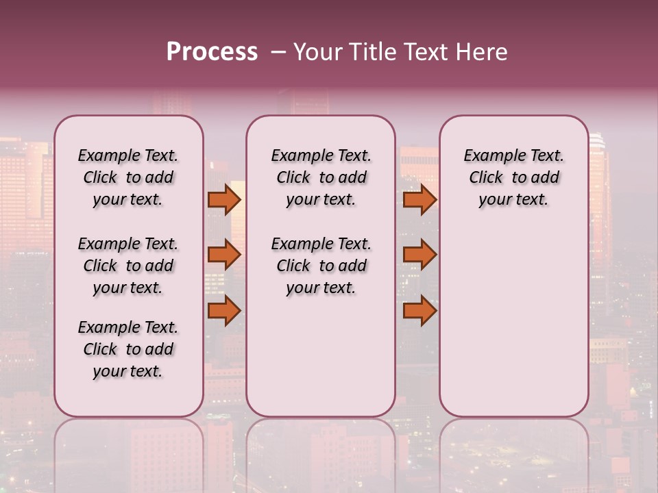Evening California North America PowerPoint Template
