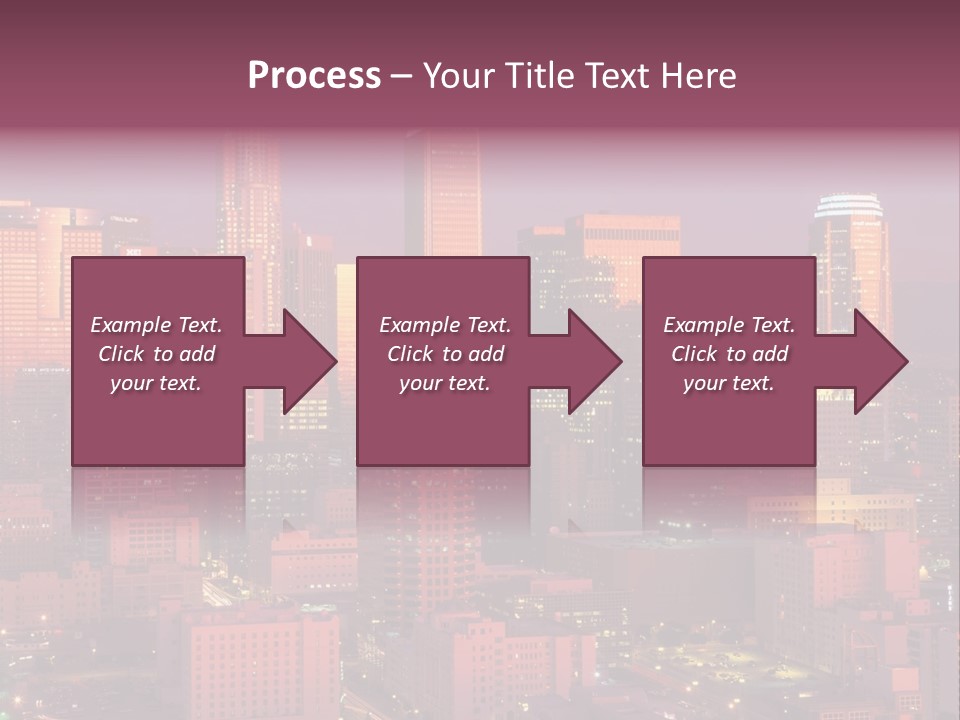 Evening California North America PowerPoint Template