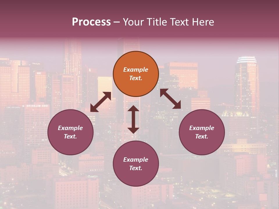 Evening California North America PowerPoint Template