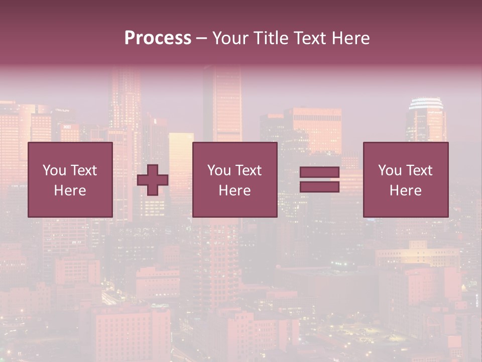 Evening California North America PowerPoint Template