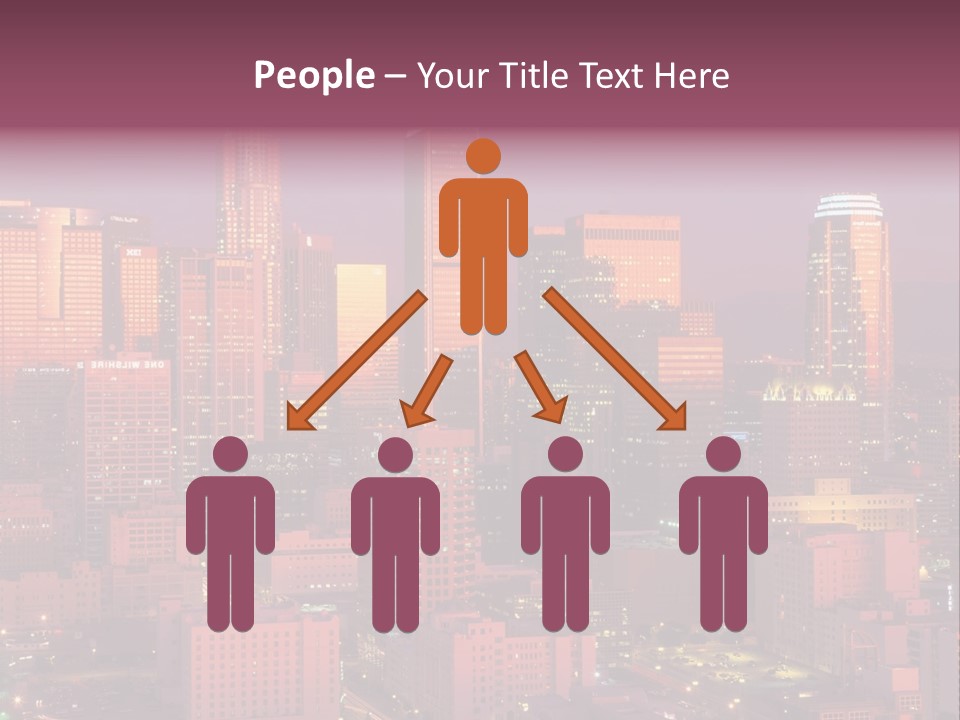 Evening California North America PowerPoint Template