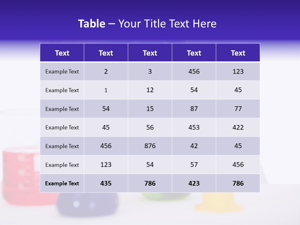 Isolated Chemist Child PowerPoint Template