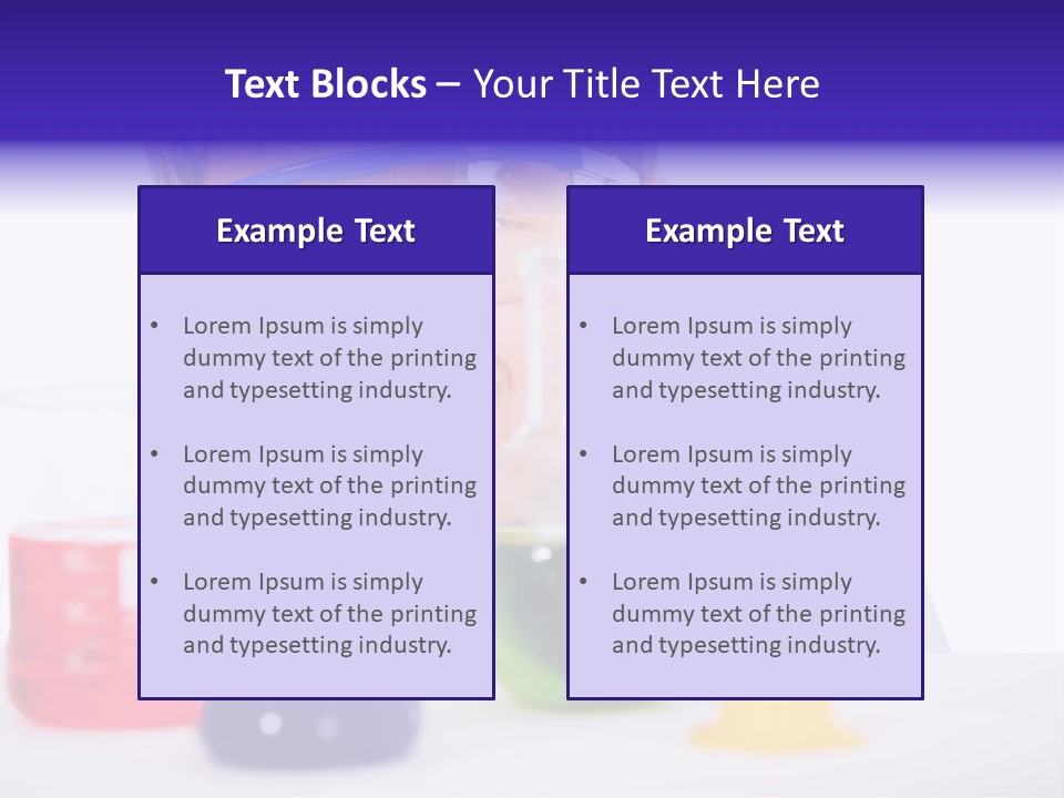 Isolated Chemist Child PowerPoint Template