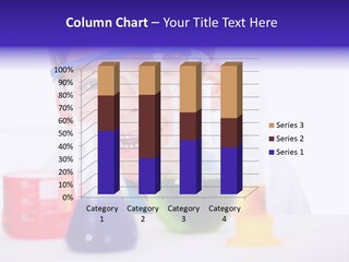 Isolated Chemist Child PowerPoint Template