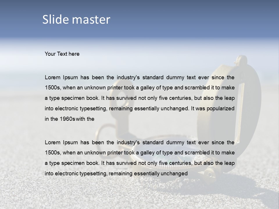 East South Texture PowerPoint Template