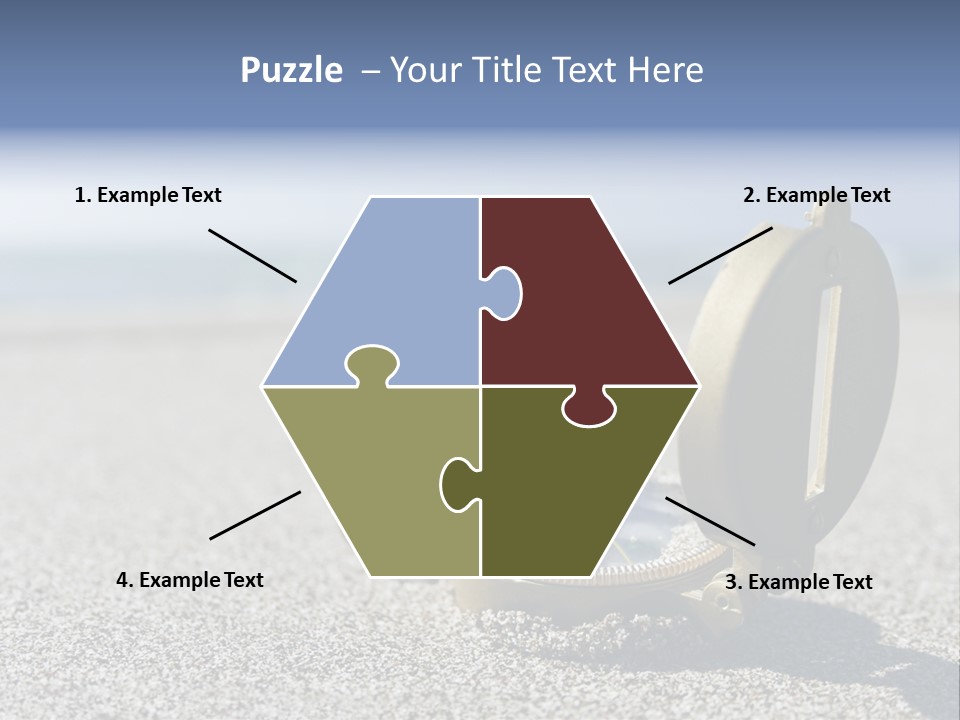 East South Texture PowerPoint Template