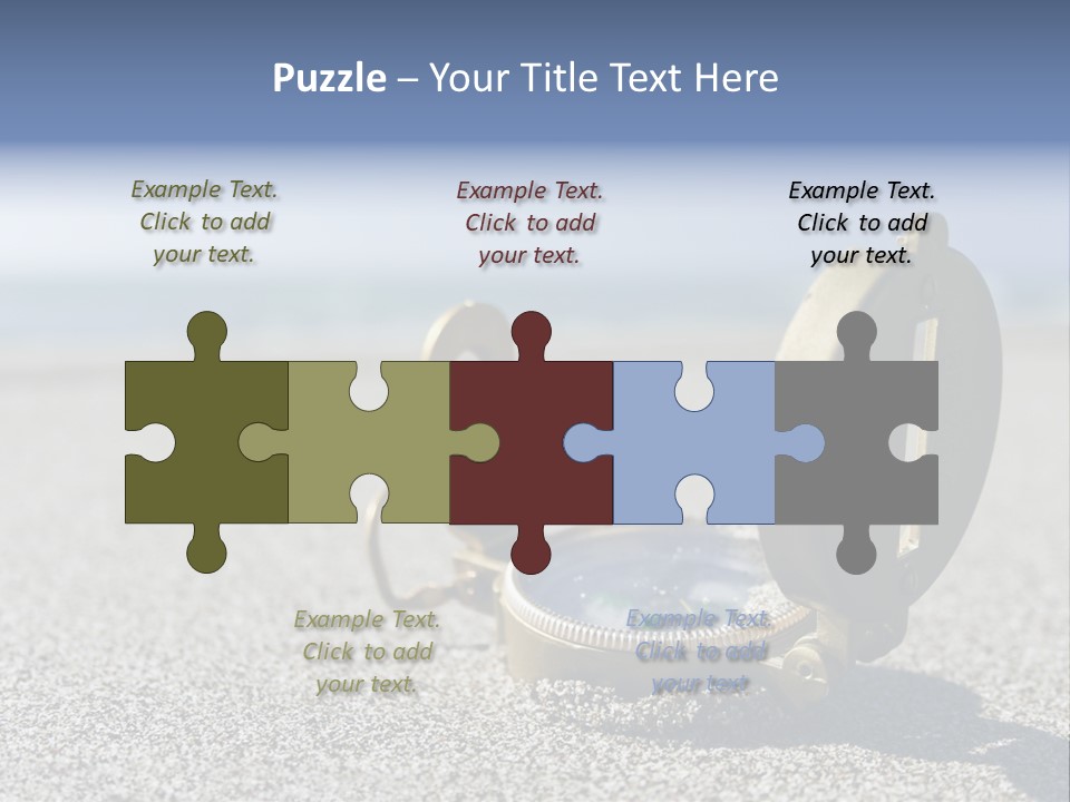 East South Texture PowerPoint Template