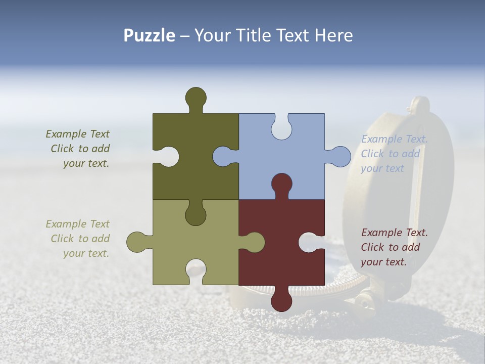 East South Texture PowerPoint Template