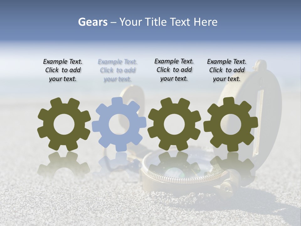 East South Texture PowerPoint Template