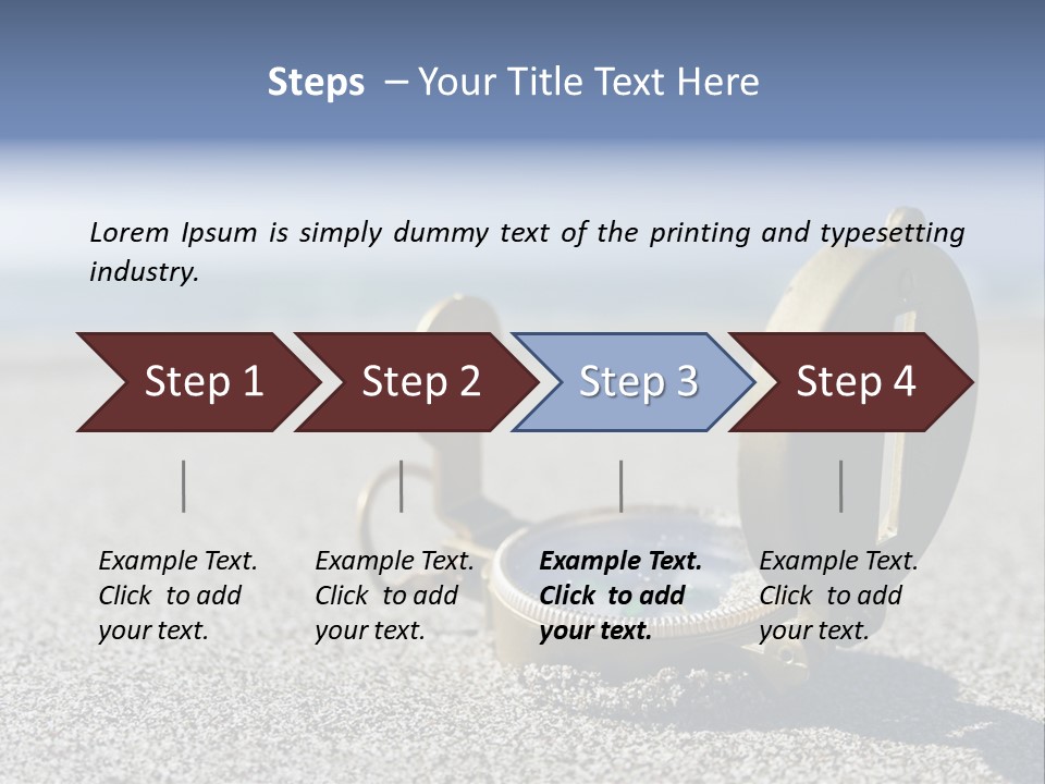 East South Texture PowerPoint Template
