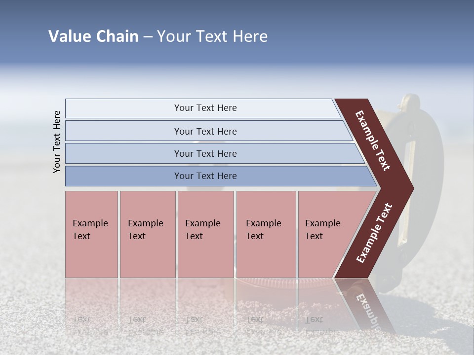 East South Texture PowerPoint Template