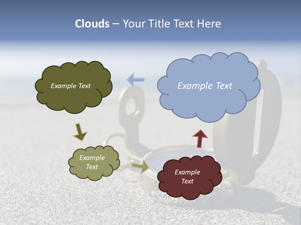 East South Texture PowerPoint Template