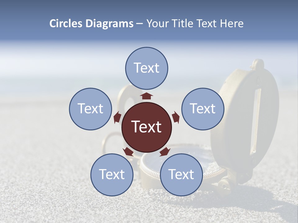 East South Texture PowerPoint Template