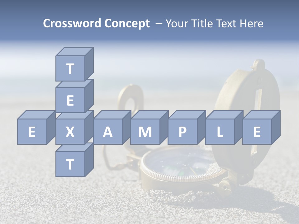East South Texture PowerPoint Template