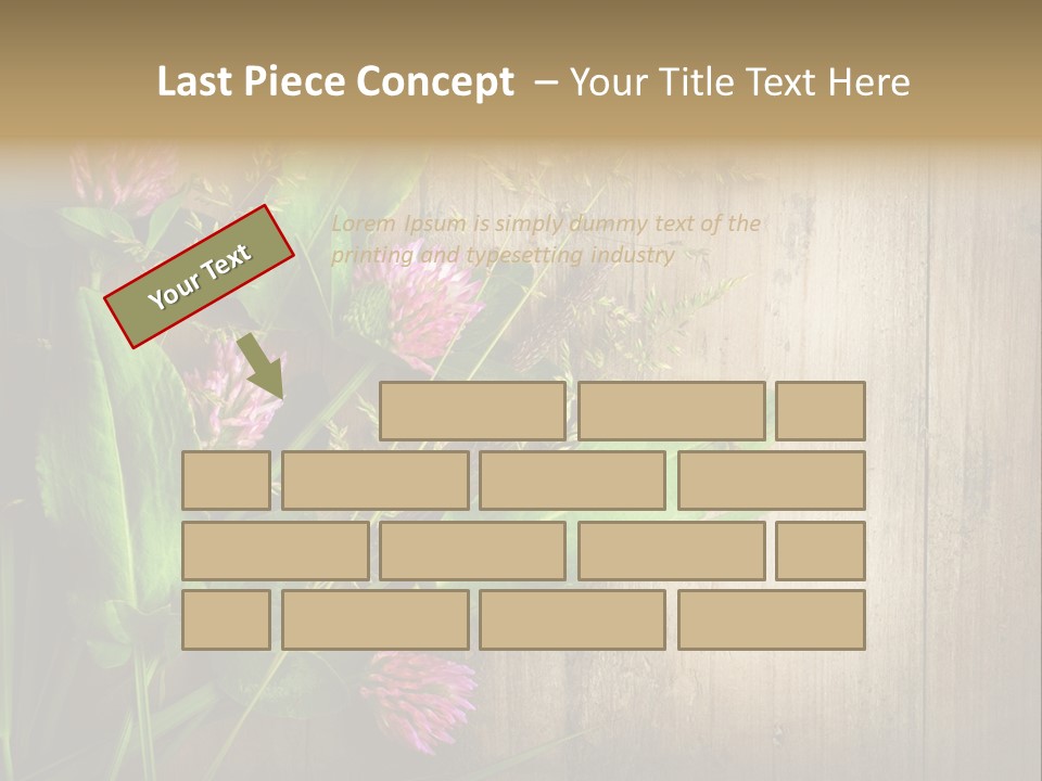 Leaves Pharmaceutical Herb PowerPoint Template