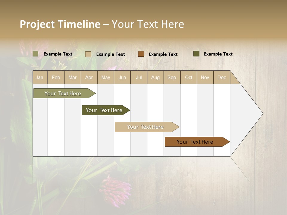 Leaves Pharmaceutical Herb PowerPoint Template