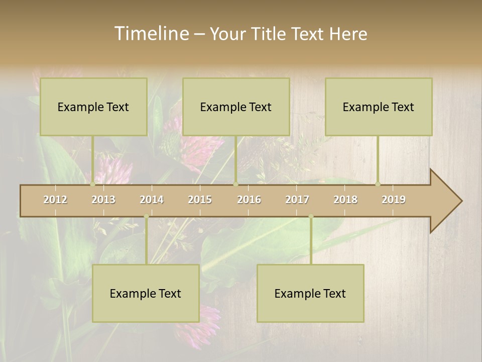 Leaves Pharmaceutical Herb PowerPoint Template