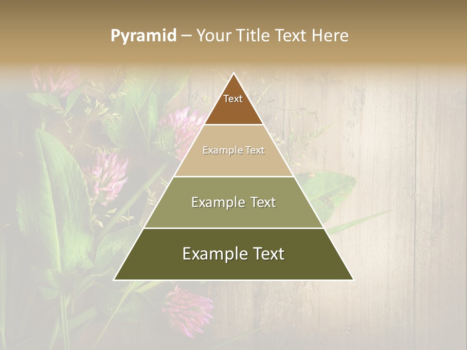 Leaves Pharmaceutical Herb PowerPoint Template