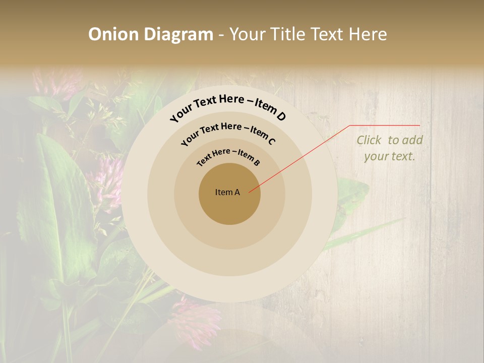Leaves Pharmaceutical Herb PowerPoint Template