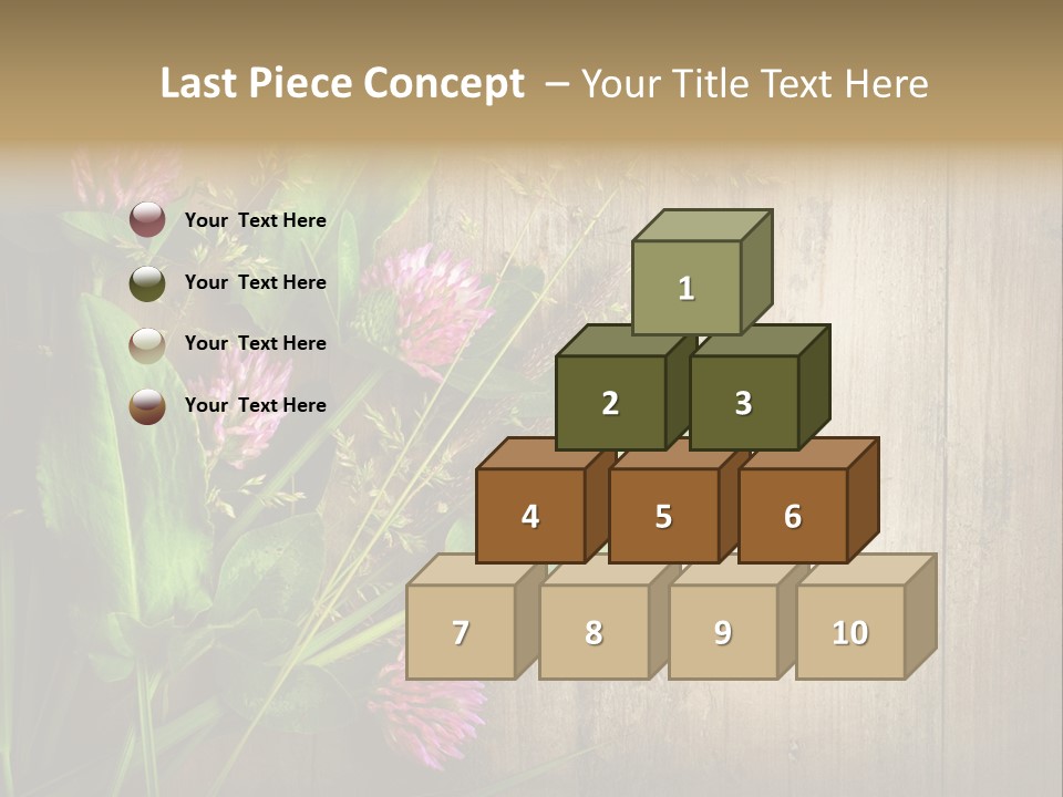 Leaves Pharmaceutical Herb PowerPoint Template