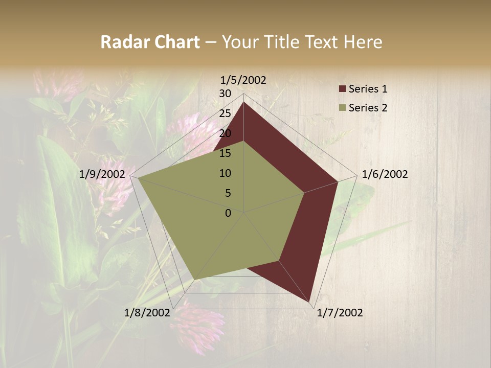 Leaves Pharmaceutical Herb PowerPoint Template