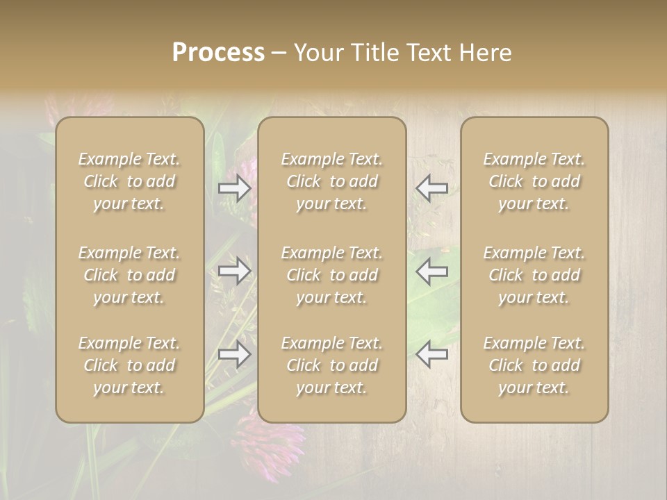 Leaves Pharmaceutical Herb PowerPoint Template
