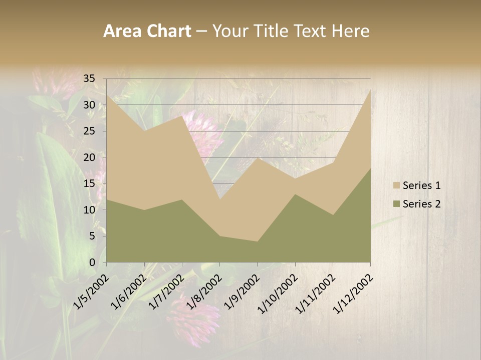 Leaves Pharmaceutical Herb PowerPoint Template