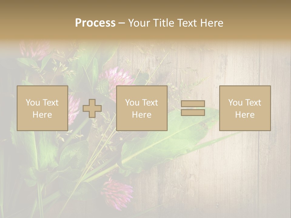 Leaves Pharmaceutical Herb PowerPoint Template