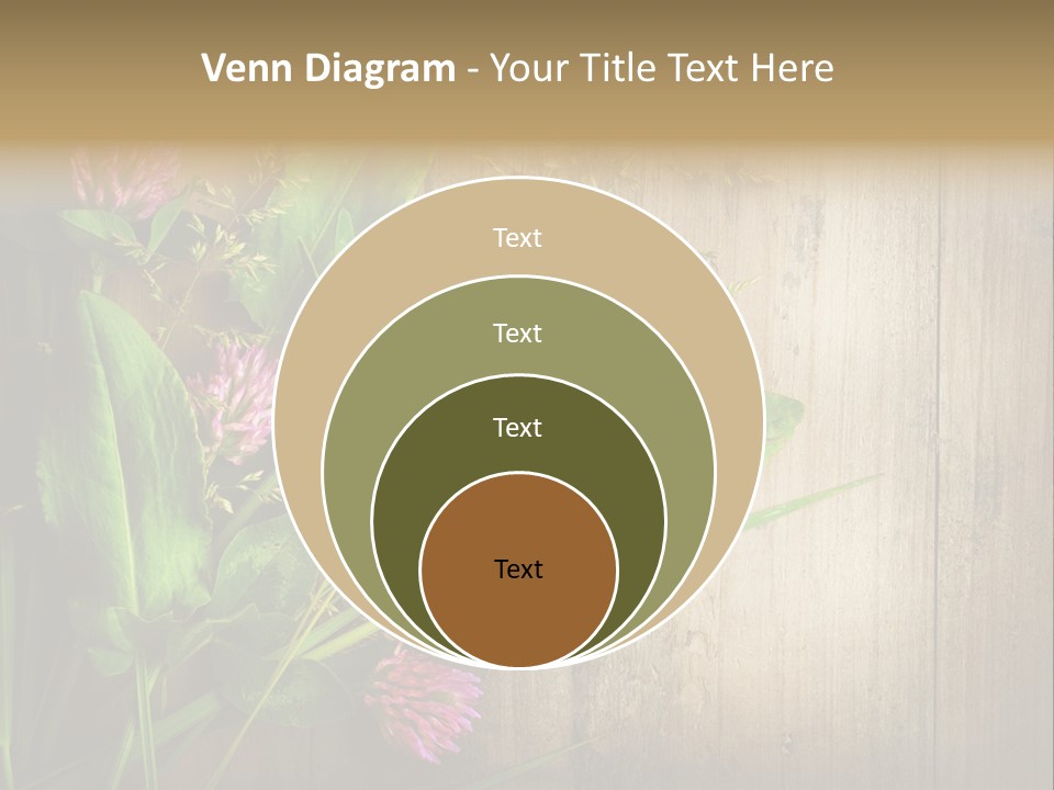 Leaves Pharmaceutical Herb PowerPoint Template