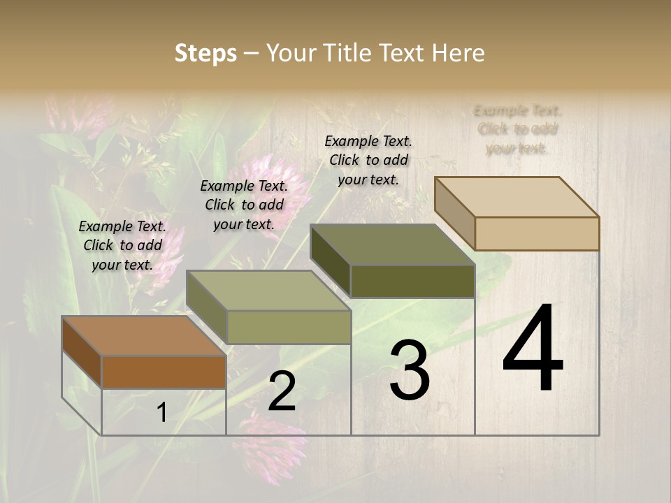 Leaves Pharmaceutical Herb PowerPoint Template