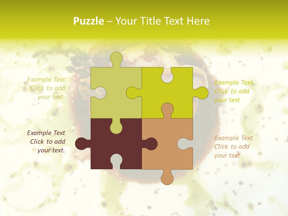 Table Diet Dining PowerPoint Template