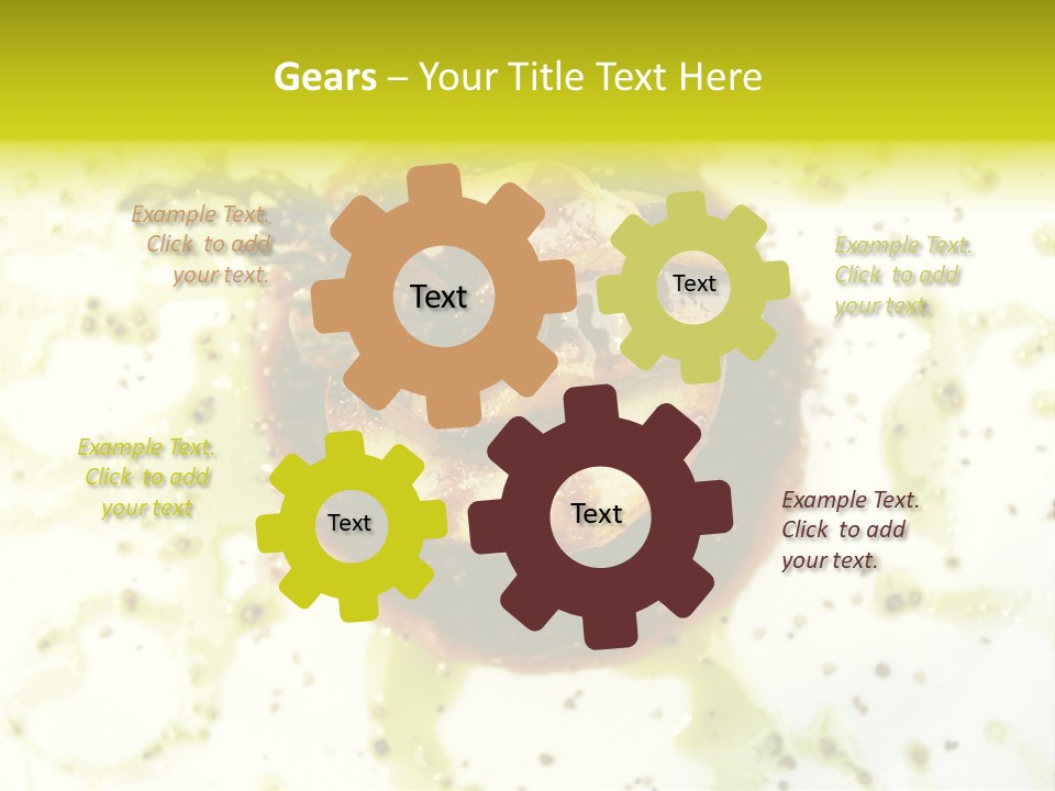 Table Diet Dining PowerPoint Template