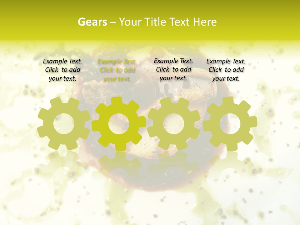 Table Diet Dining PowerPoint Template