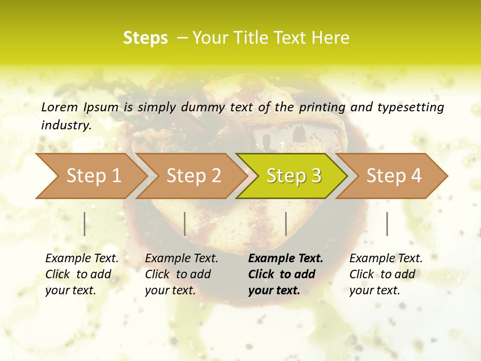 Table Diet Dining PowerPoint Template