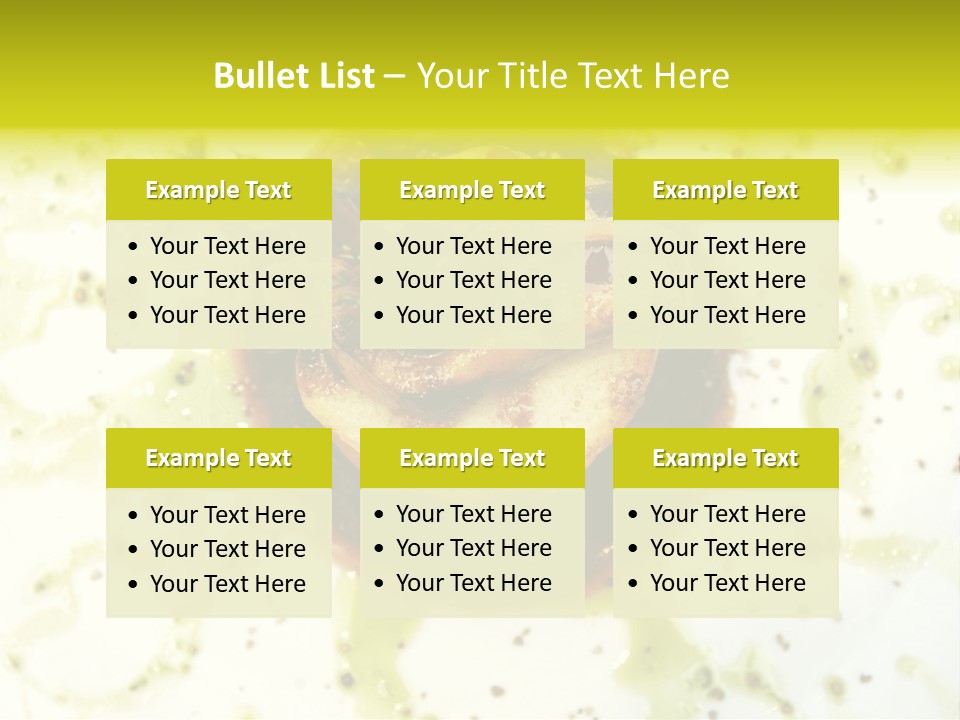 Table Diet Dining PowerPoint Template
