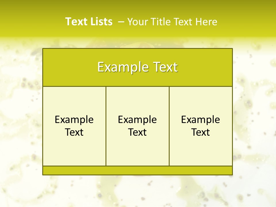 Table Diet Dining PowerPoint Template