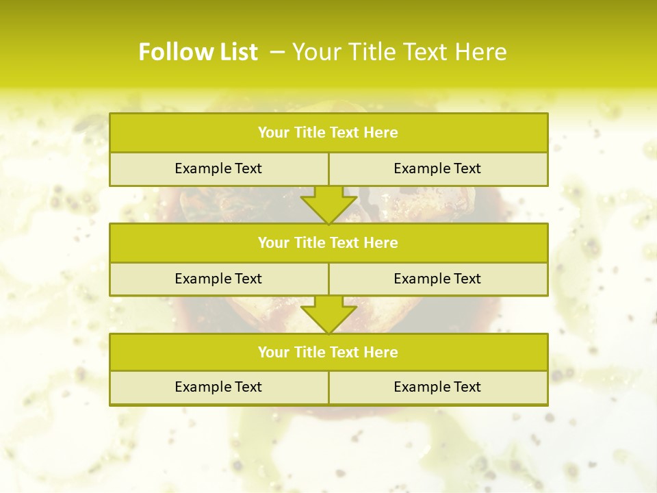 Table Diet Dining PowerPoint Template