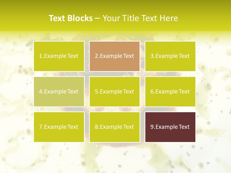 Table Diet Dining PowerPoint Template